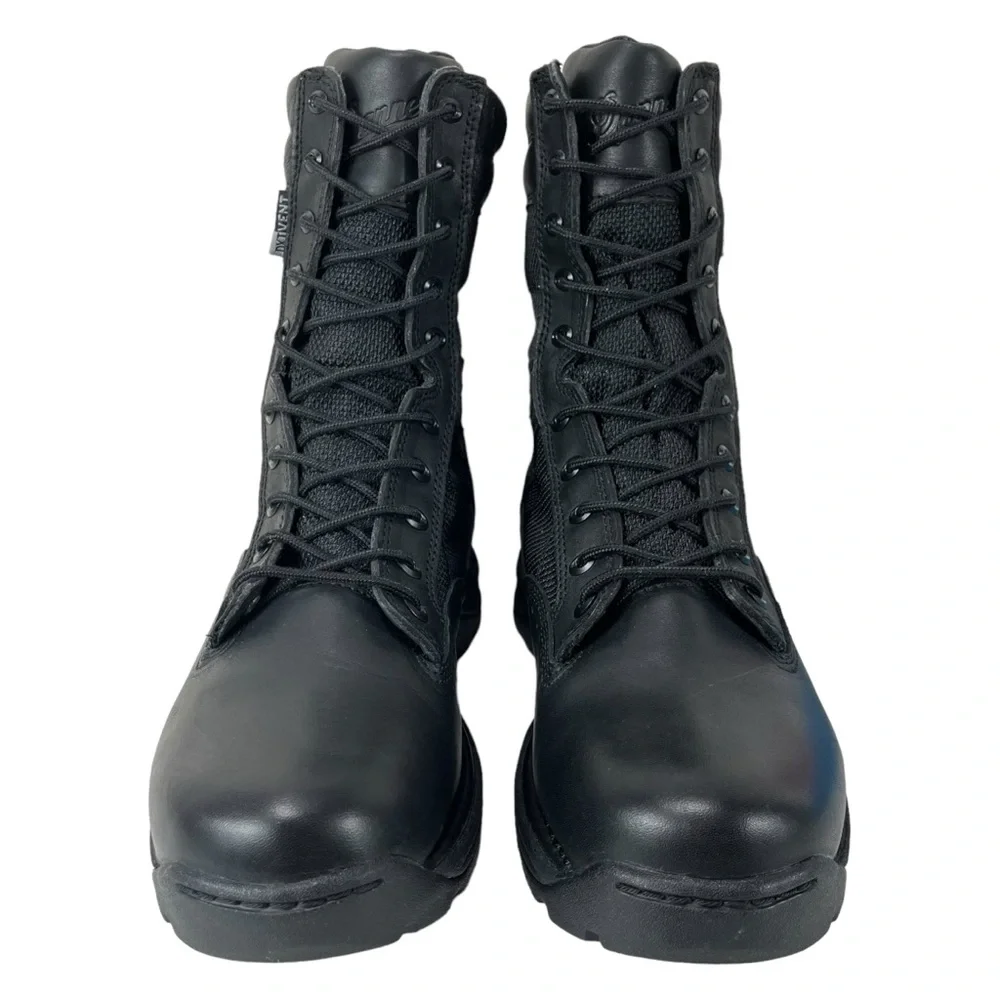 Danner Men 8D Striker II Black Leather Tactical Duty Boots 8 Inch Vent‎ 42290